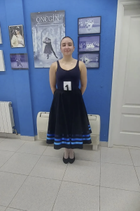 Alumnas de ballet durante los exámenes de la Royal Academy of Dance en Carabanchel
